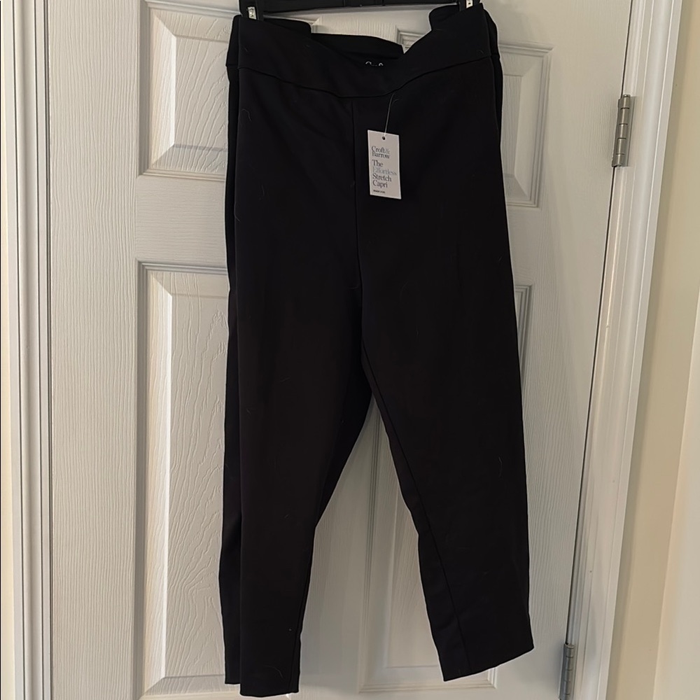 Croft & Barrow Black Formal Bottoms
